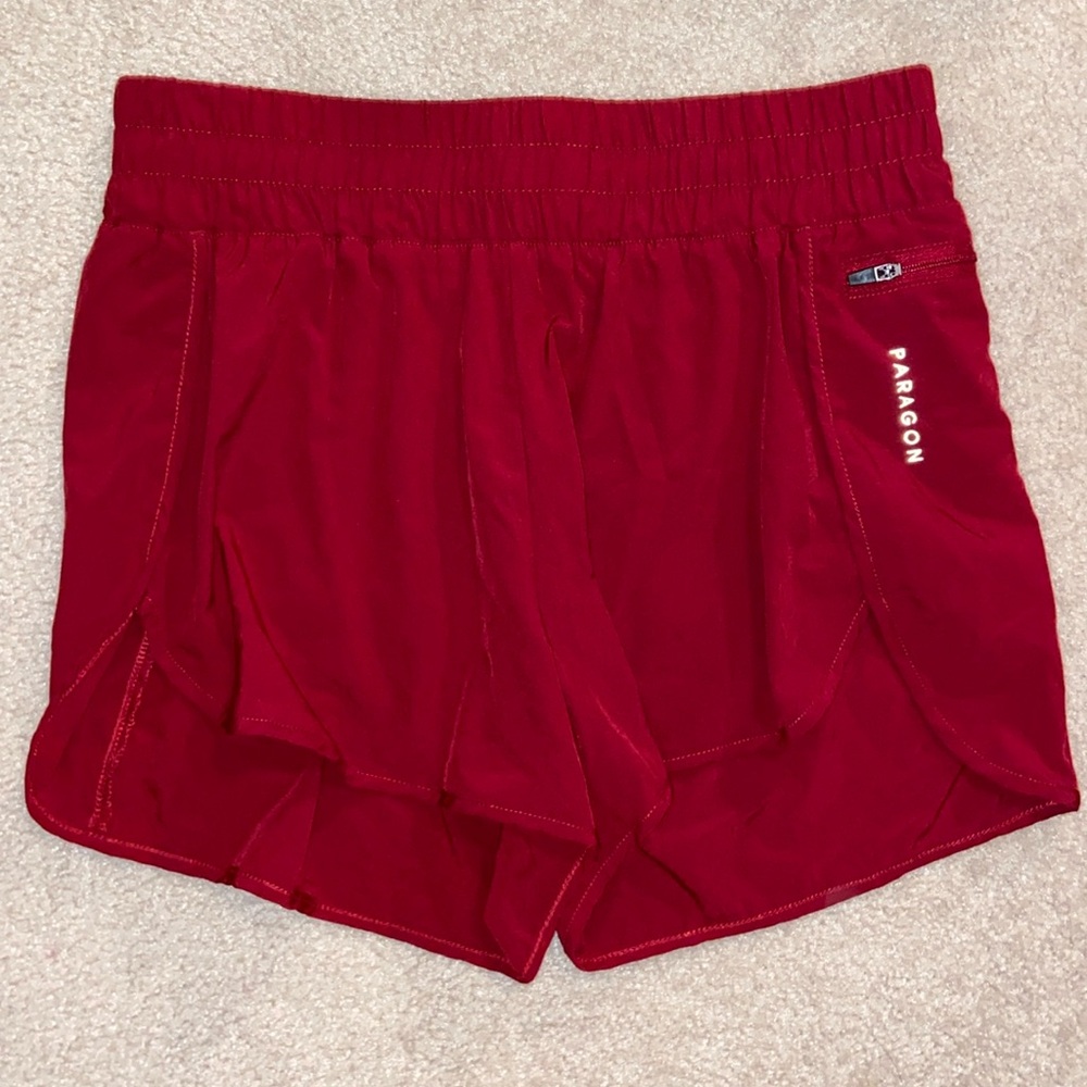 Red Athletic Shorts